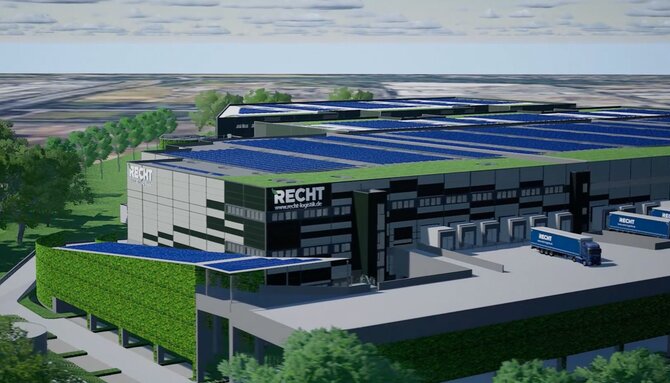 Visualisierung der Multi-Level-Logistikimmobilien in Köln